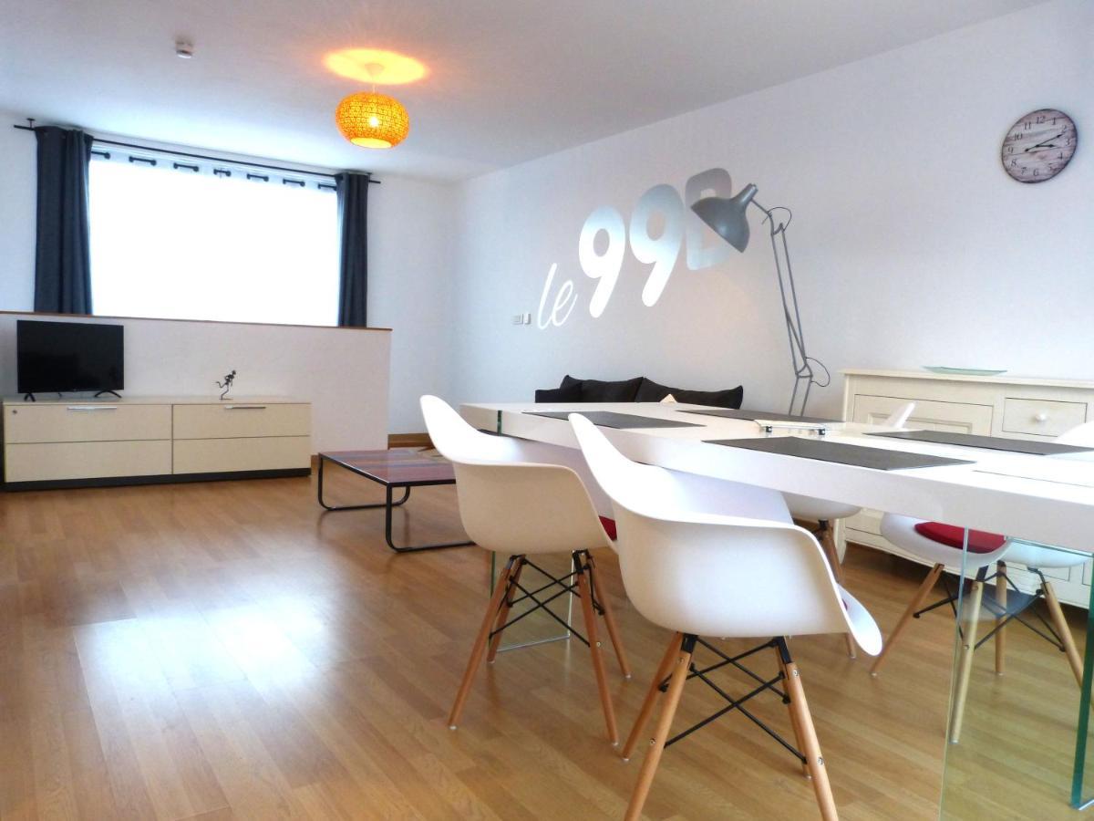 Le 99B Modern Apartment Queen Size Bed Connected Tv Hallennes-lez-Haubourdin Bagian luar foto