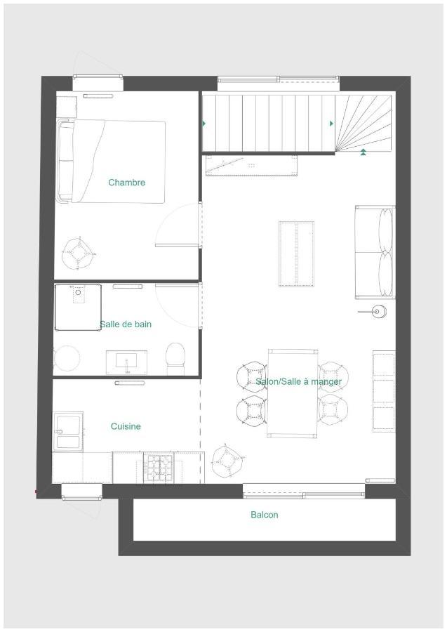 Le 99B Modern Apartment Queen Size Bed Connected Tv Hallennes-lez-Haubourdin Bagian luar foto